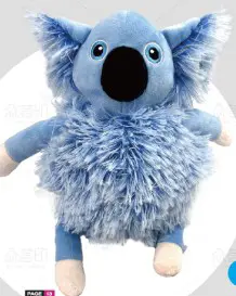 PAIATZE DOG PLUSH KOALA LONG FUR S-24-0120