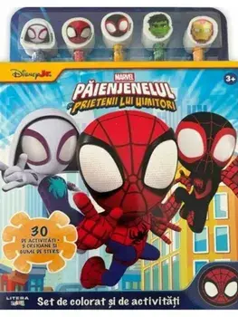 Paienjenelul si prietenii lui uimitori. Set de colorat si de activitati. Disney Marvel/***