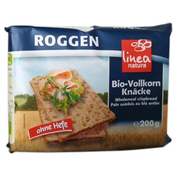 Paine Bio Crocanta din Faina Integrala de Secara, 200 g Linea Natura