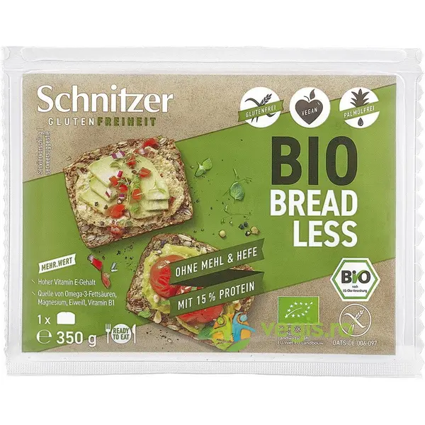 Paine din Seminte fara Gluten Ecologica/Bio 350g