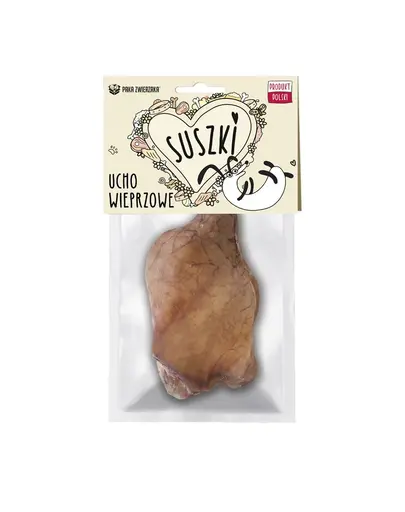 PAKA ZWIERZAKA Recompense pentru caini, ureche de porc 1 bucata