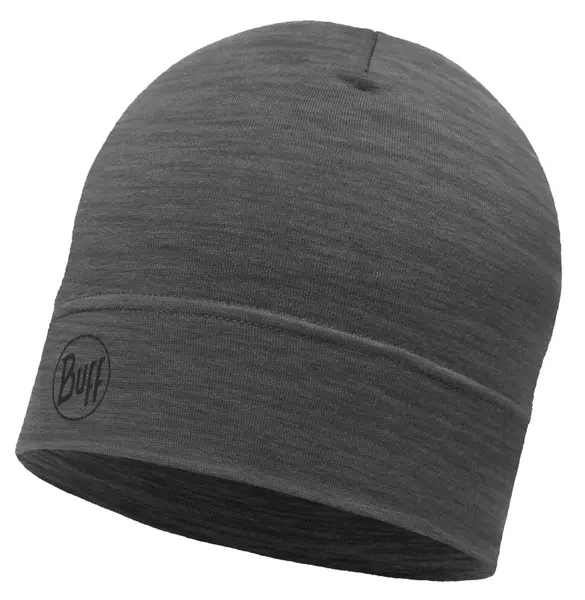 Pălărie BUFF - Light Weight Merino wool, gri