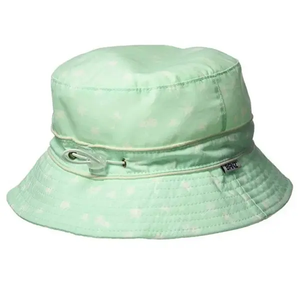 Palarie Copii Bucket, Protectie Solara UPF50+, Mint Palm Tree, Diverse marimi