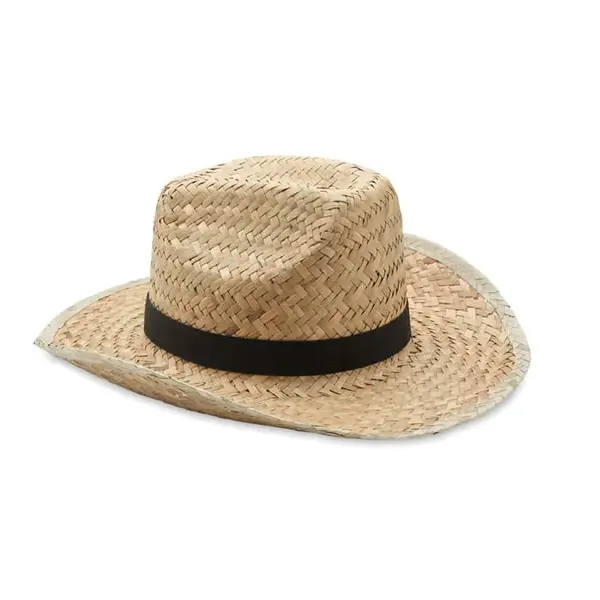 Palarie cowboy, paie naturale Palarie cowboy, paie naturale