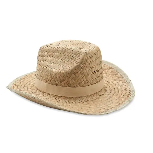 Palarie cowboy, paie naturale Palarie cowboy, paie naturale