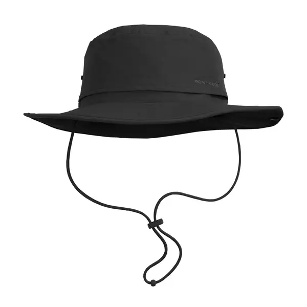 Palarie ROO Safari Bush Hat PENTAGON - NEGRU / L-XL