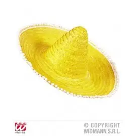 Palarie sombrero galbena