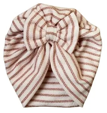 Pălărie turban pentru copii Kayra Baby - Raye, somon