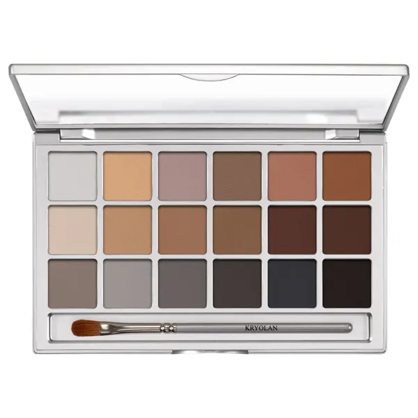 Paleta farduri de pleoape Kryolan Eye Shadow Variety 18 culori V3 20g