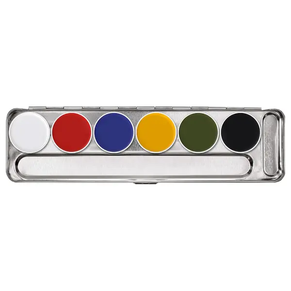 Paleta fond de ten Kryolan Supracolor Palette A 6 culori x 20ml