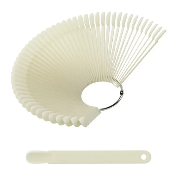 Paletă mini cu vârf rotund pentru 50 de culori - natural
