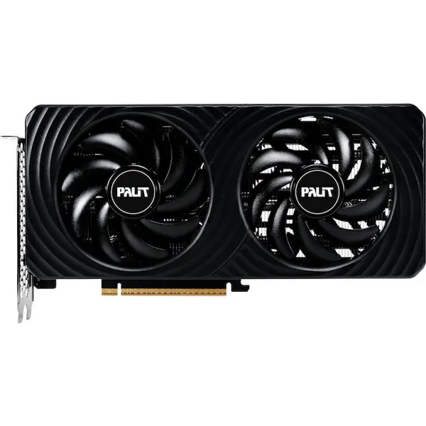 palit Placa video Palit GeForce RTX 5060 Dual, Capacitate 8GB, Memorie GDDR7 128-bit, DLSS 4.0, PCIe 5.0, Negru, NE75060019P1-GB2063D