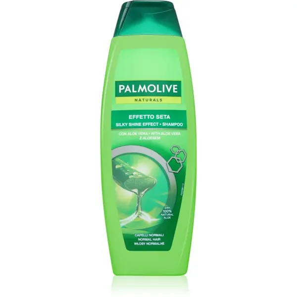 Palmolive Naturals Aloe Silky Shine șampon 350 ml