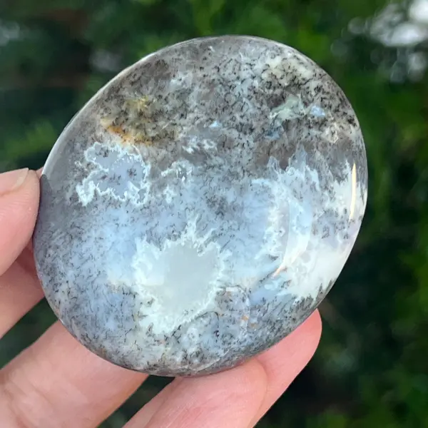 Palmstone opal alb dendritic | Model 3