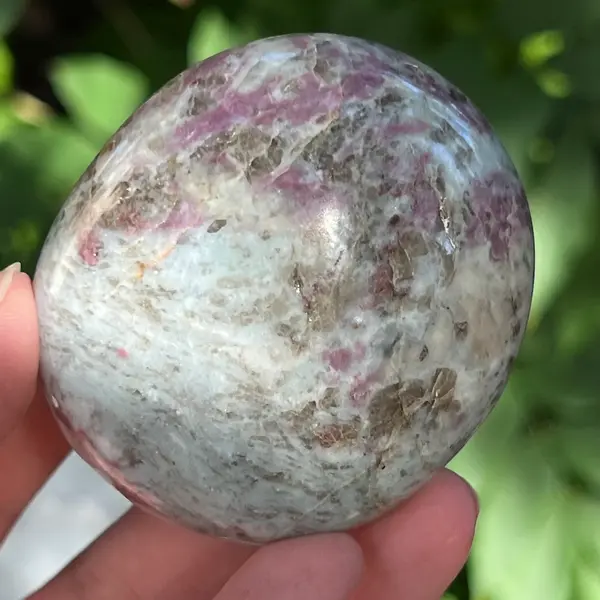 Palmstone rubelit/ turmalina roz m10