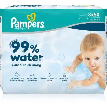 Pampers 99% Water Baby Wipes Servetele umede pentru copii