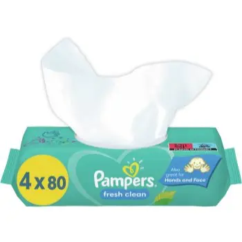 Pampers Fresh Clean Șervețele umede pentru copii pentru piele sensibila