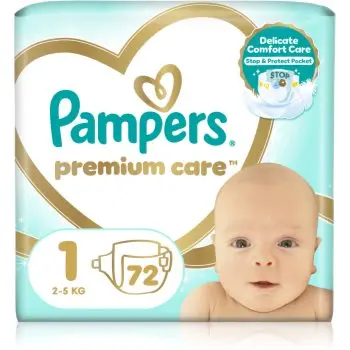Pampers Premium Care Size 1 scutece de unică folosință