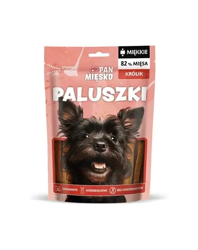 PAN MIĘSKO Batoane de Iepure Gustare pentru câini 100 g