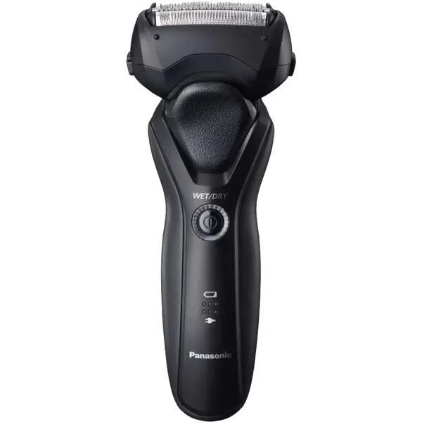 Panasonic Aparat de ras Panasonic ES-RT37-K503, 3 lame, Cap pivotant, LED, Negru