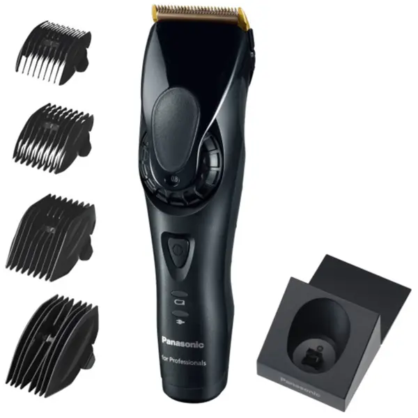 Panasonic Aparat de tuns profesional, Panasonic ER-HGP84K803, Titan, Plastic, Negru