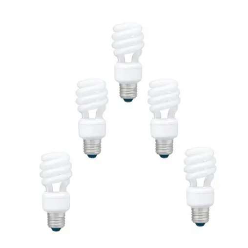 Panasonic Bec economic Panasonic EFD11E27HD3E-5, putere lampa 11W, Echivalent pentru incandescenta 55W, pachet 5 becuri