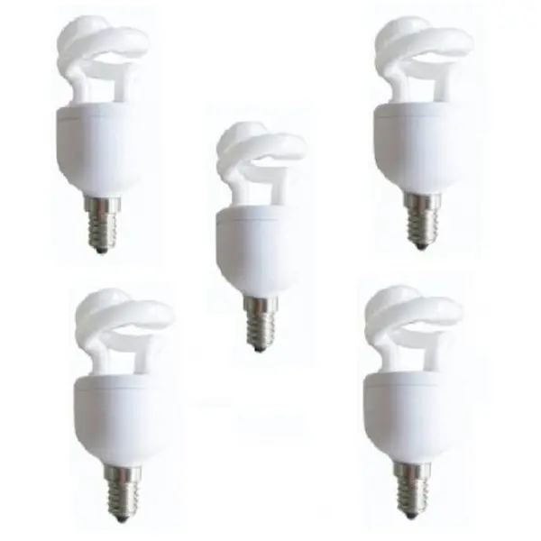 Panasonic Bec economic Panasonic EFD5E27HDE14E-5, putere lampa 5W, echivalent pentru incandescenta 30W, pachet 5 becuri