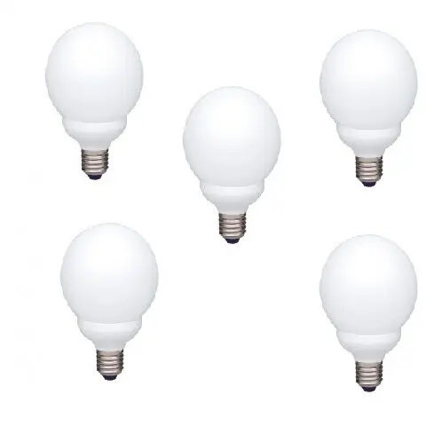 Panasonic Bec economic Panasonic EFG18E65HD-5, putere lampa 18W, echivalent pentru incandescenta 80W, pachet 5 becuri