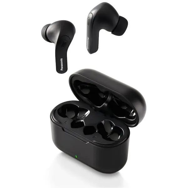 Panasonic Casti In-Ear Panasonic RZ-B310WDE-K, True Wireless, Hybrid Noise Cancelling, IPX4, Bluetooth® 5.3, Autononie 16 ore, Driver 10 mm, Negru