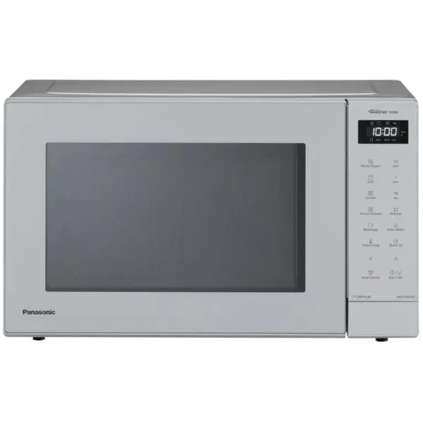 Panasonic Cuptor cu microunde inverter cu grill NN-GT66QMEPG ,31 l, 23 programe automate, 1000 W, senzor incalzire, Panasonic, Argintiu