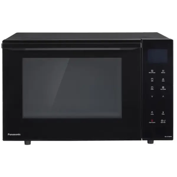 Panasonic Cuptor cu microunde Panasonic NN-DF38PBEPG, 23 l, 1350 W, Digital, Grill, Panou de control tactil, Negru