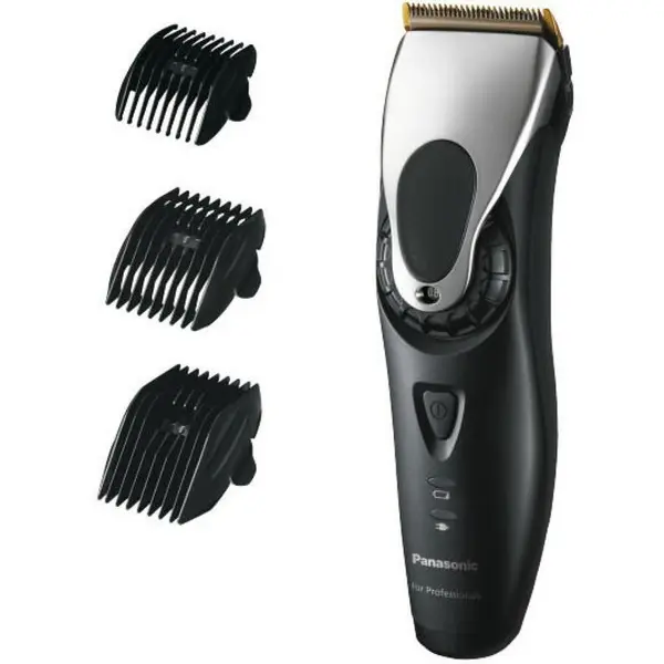Panasonic Masina de tuns profesionala Panasonic ER-HGP65K803, design ergonomic, Autonomie 50 minute, 4 trepte tundere, Negru