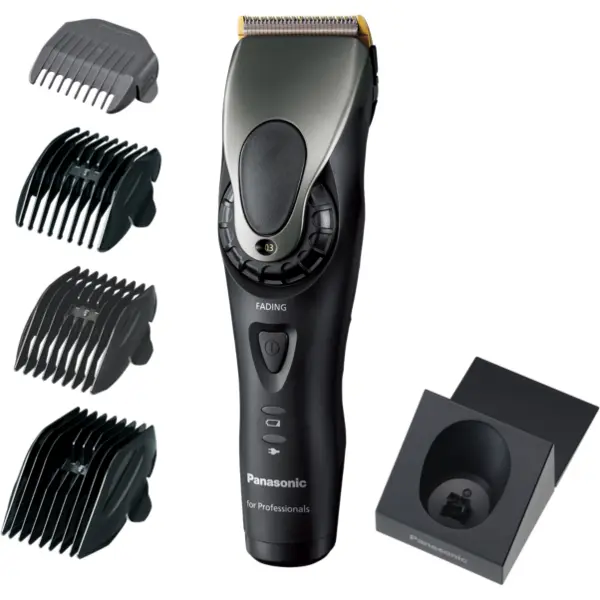 Panasonic Masina de tuns profesionala Panasonic, ER-HGP86K803, design ergonomic, Negru