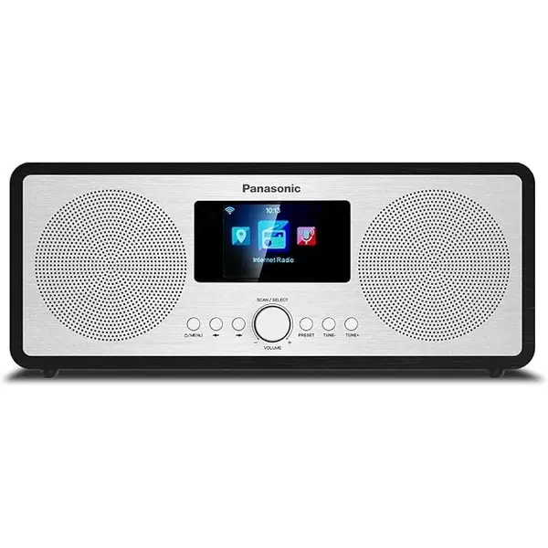 Panasonic Radio Panasonic RF-D40EGK-K cu Internet si DAB+/FM, cu Bluetooth