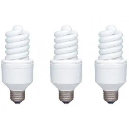 Panasonic Set 3 becuri economice Panasonic EFD18E27HD-3, putere lampa 18W, echivalent pentru incandescenta 87W
