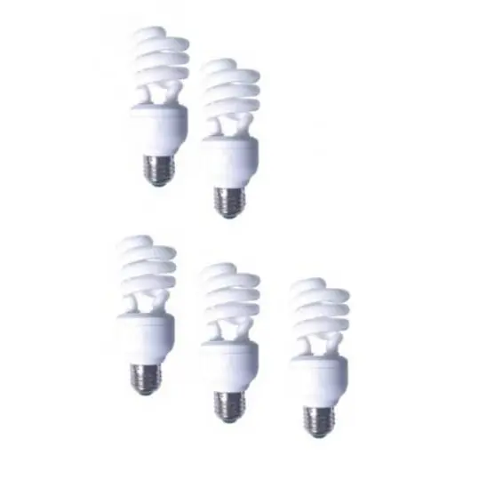 Panasonic Set 5 becuri economice Panasonic EFD19E27HD3E-5, putere lampa 19W, echivalent pentru incandescenta 95W