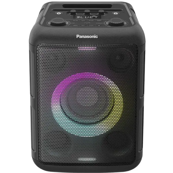 Panasonic Sistem audio portabil Panasonic SC-BMAX5E-K, 75W, Bluetooth, Multi-point, Autonomie 9 ore, Karaoke, USB, AUX, Negru
