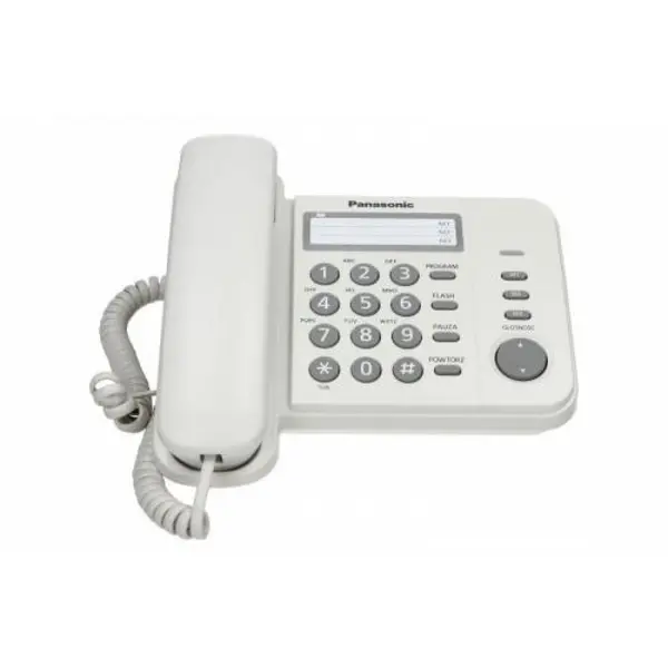 Panasonic Telefon analogic Panasonic KX-TS520FXW, Alb