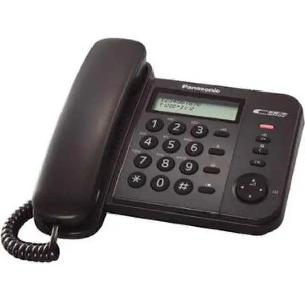 Panasonic Telefon analogic Panasonic KX-TS560FXB, Negru