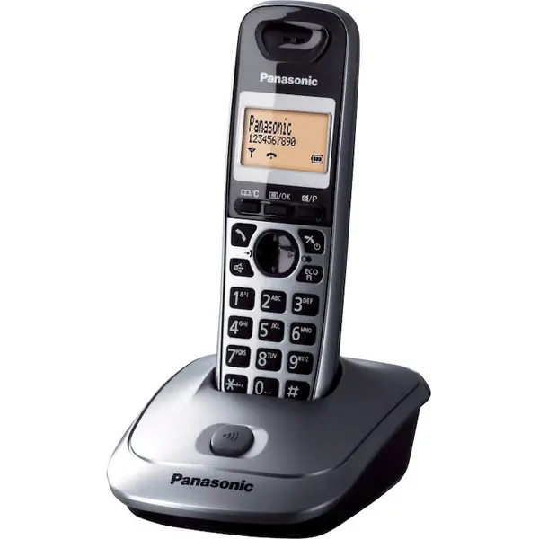 Panasonic Telefon DECT fara fir Panasonic DECT KX-TG2511FXM, Caller ID, Gri
