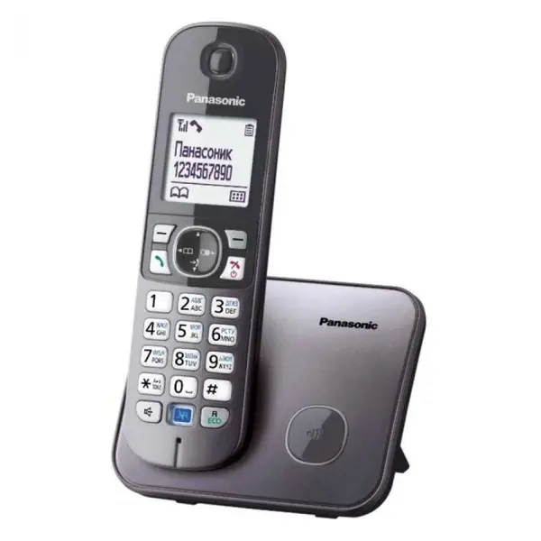 Panasonic Telefon DECT Panasonic KX-TG6811FXM, 1,8 inch, Metalic