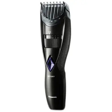 Panasonic Trimmer pentru barba ER-GB37-K503 Panasonic, Wet & Dry, Motor liniar, 0.5-10 mm, 20 setari, Senzor inteligent, Acumulator Ni-Mh, Negru