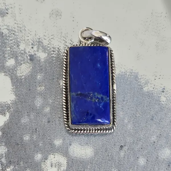Pandantiv argint lapis lazuli | Blue 6