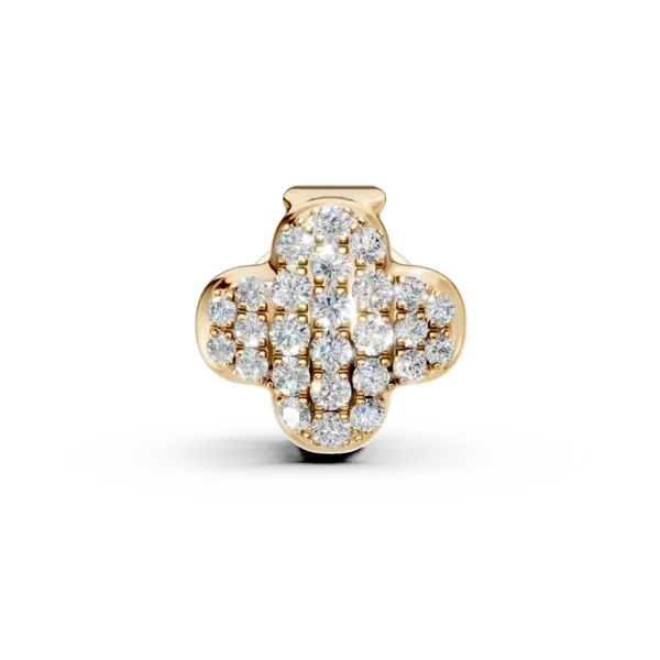 Pandantiv din aur galben cu diamante de 0.17ct