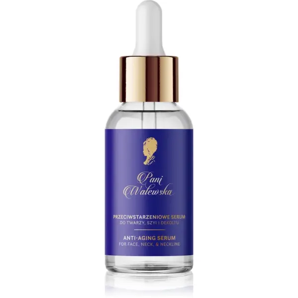 Pani Walewska Anti-Aging Face serum ser facial anti-îmbătrânire pentru fata, gat si piept 30 ml