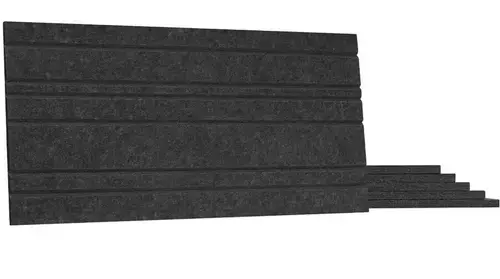 Panou acustic Streamplify ACOUSTIC PANEL, 6 piese, Gri