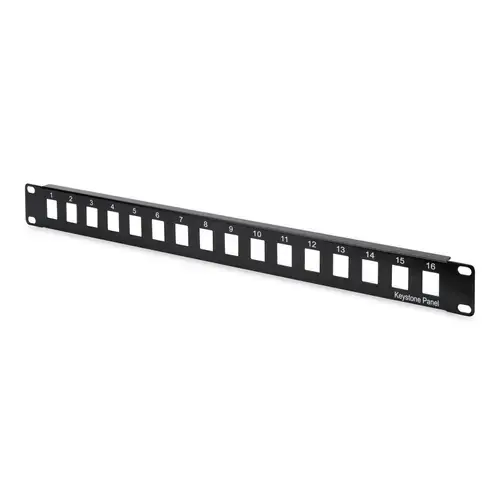 Panou de corectie cu 12 porturi, Digitus, 1U, Negru, DN-91400