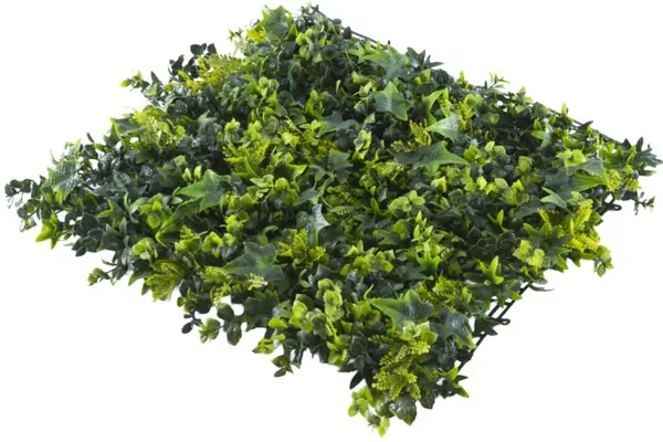 Panou decorativ Inter Ceramic - Green Wall, 50 x 50 x 5 cm