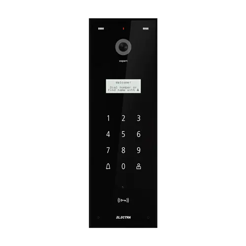 Panou exterior video EXPERT pentru BLOCURI - 255 de Familii, G3 - ELECTRA VPE.0BS03.ELBTL