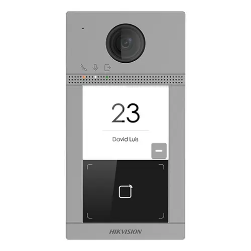 Panou exterior videointerfon TCP/IP pentru 1 familie'Wi-Fi 2.4GHz'control acces integrat - HIKVISION DS-KV8113-WME1